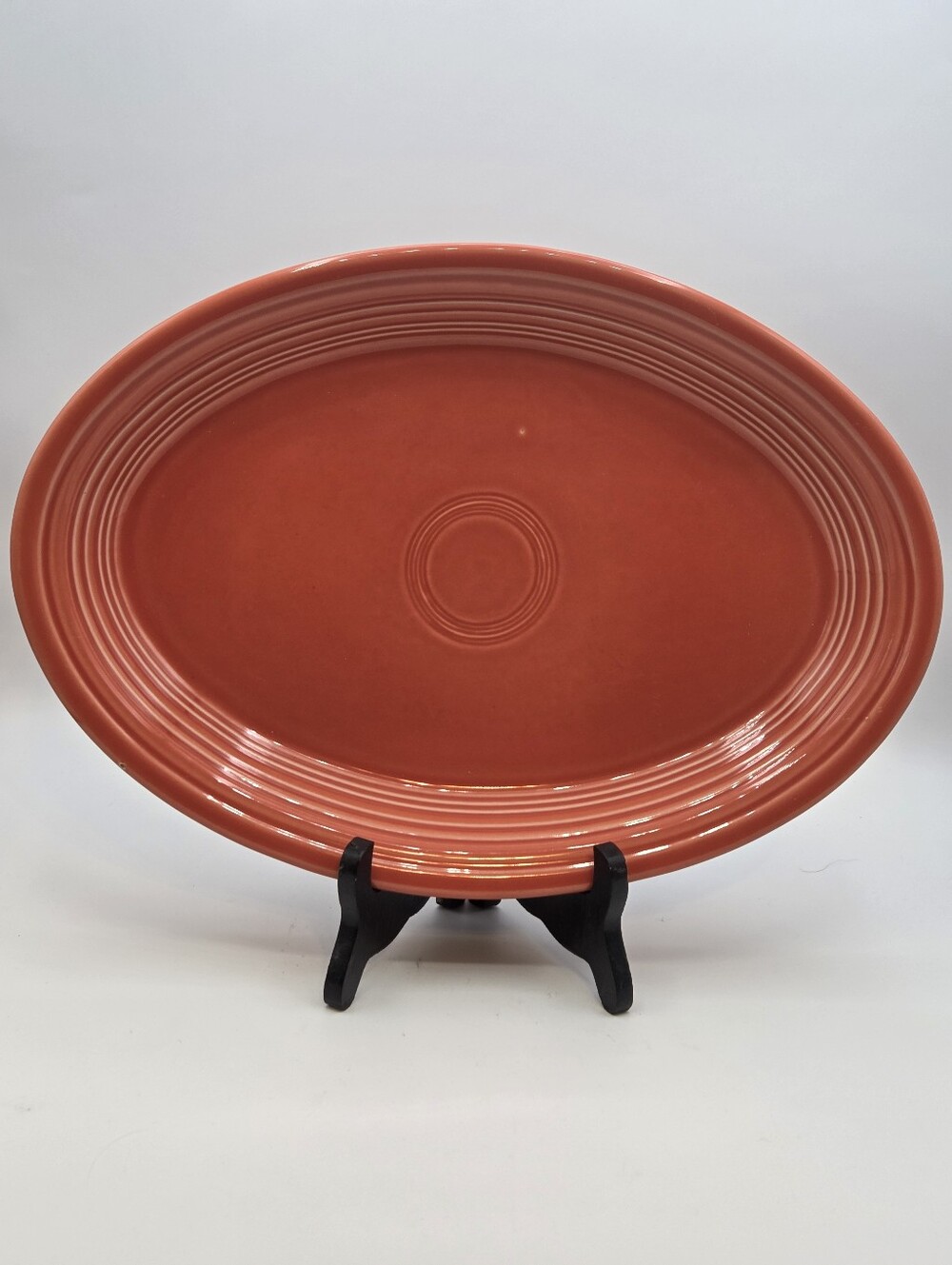Fiestaware Persimmon 13 Inch Oval Serving Platter